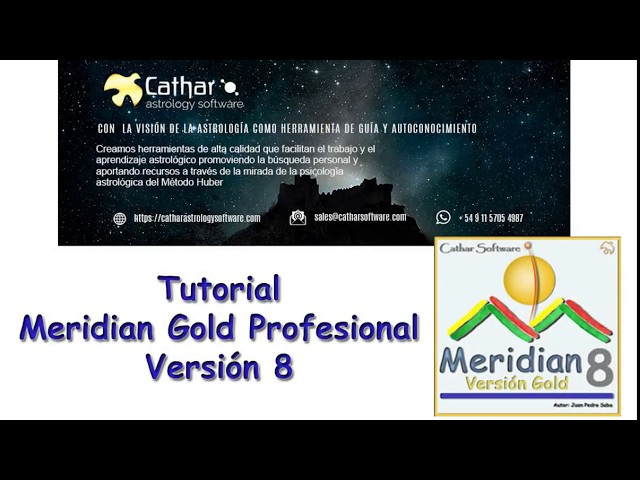 Tutorial Meridian 8 - 11 Menú Atacires