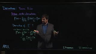 Derivatives: Basic Rules - 08. Higher Order Derivatives