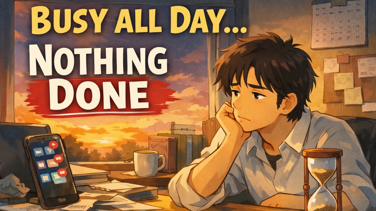 He Was Busy All Day… But Achieved Nothing