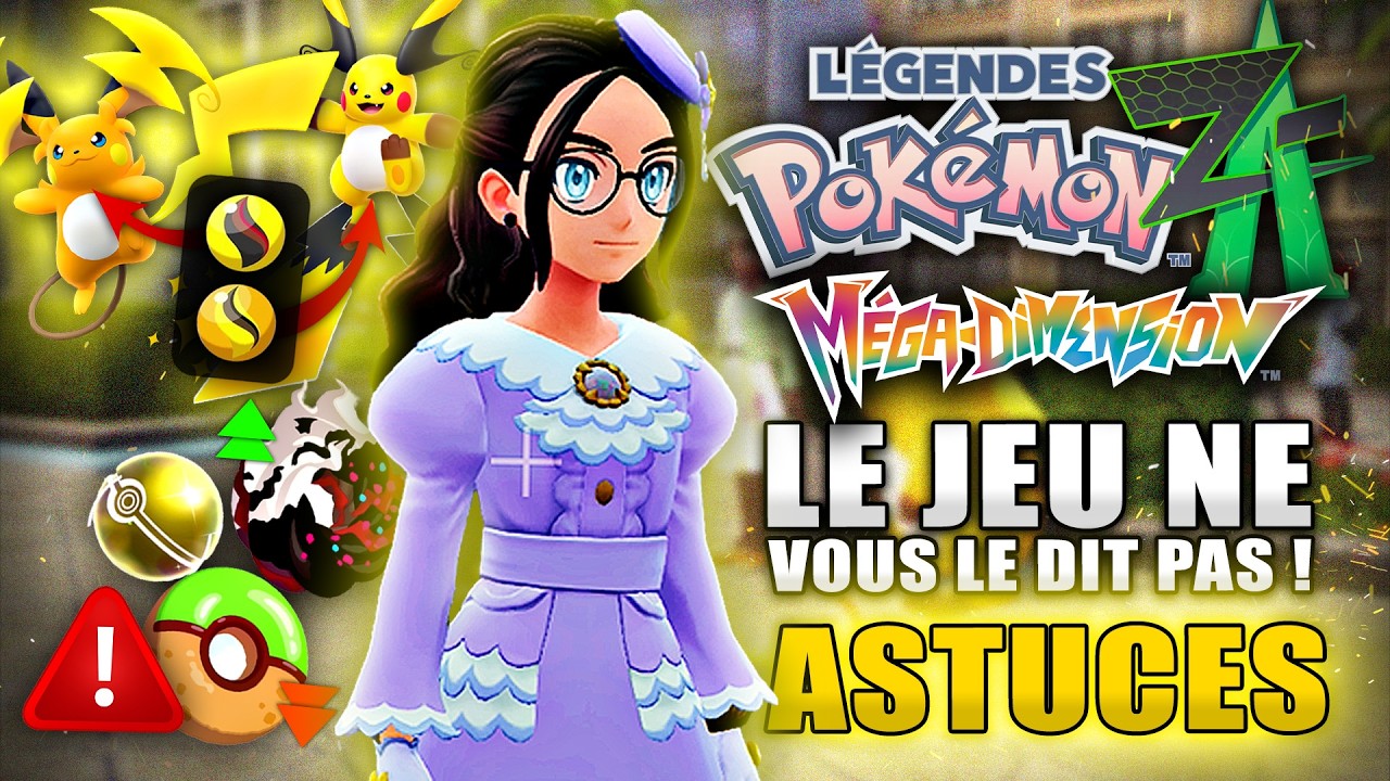 7 Astuces à SAVOIR avant de Jouer au DLC MEGA-DIMENSION de Pokémon Legends Z-A ! Raichu X-Y, Donut..