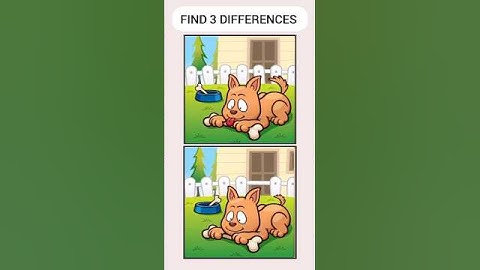 Spot 3 Differences #dop2 #youtubeshorts #ytshorts #shortsfeed #shorts #brainteasers #puzzle #games
