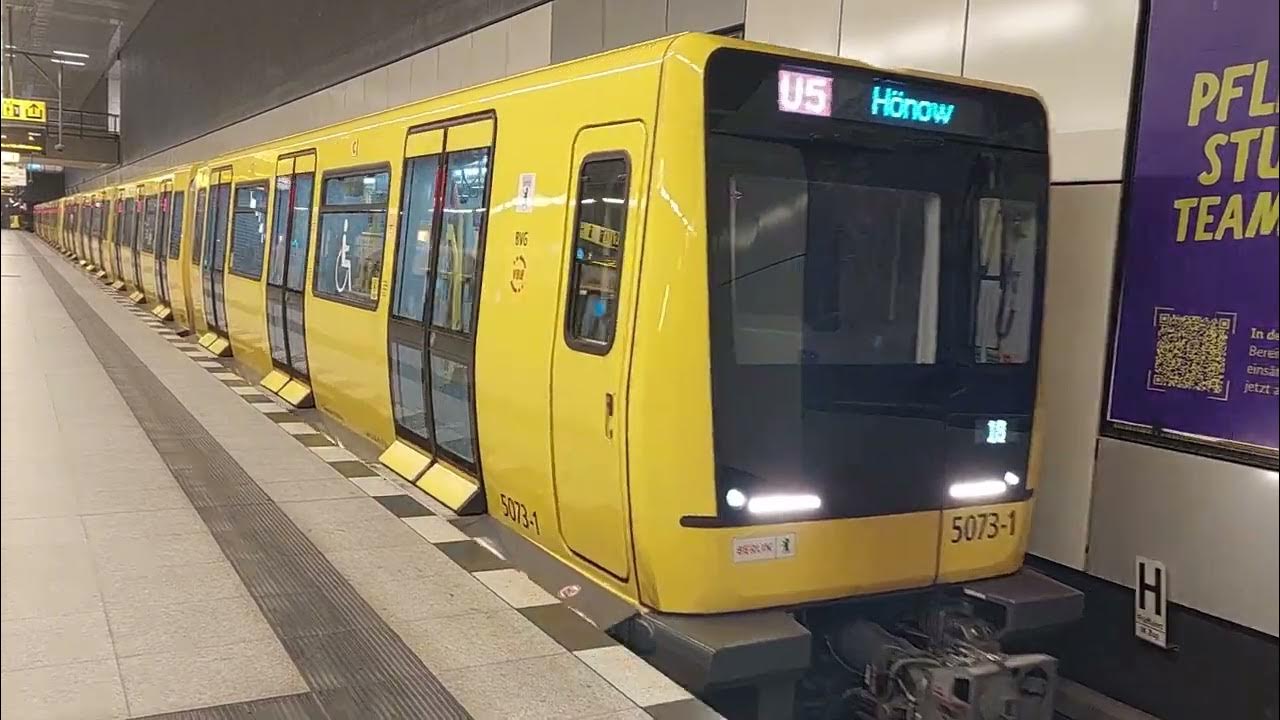 Ausfahrt U5 nach Hönow - YouTube