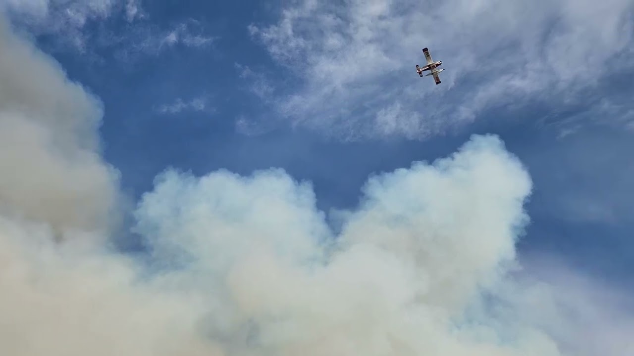 Seven bays fire Sept. 4, 2022 above Rocky Top Dr YouTube