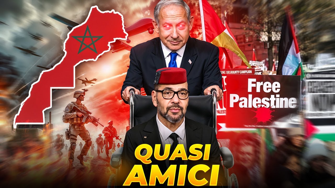 Gli affari sporchi tra MAROCCO e ISRAELE che nessuno racconta