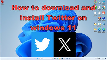 How to download and install Twitter on windows 11