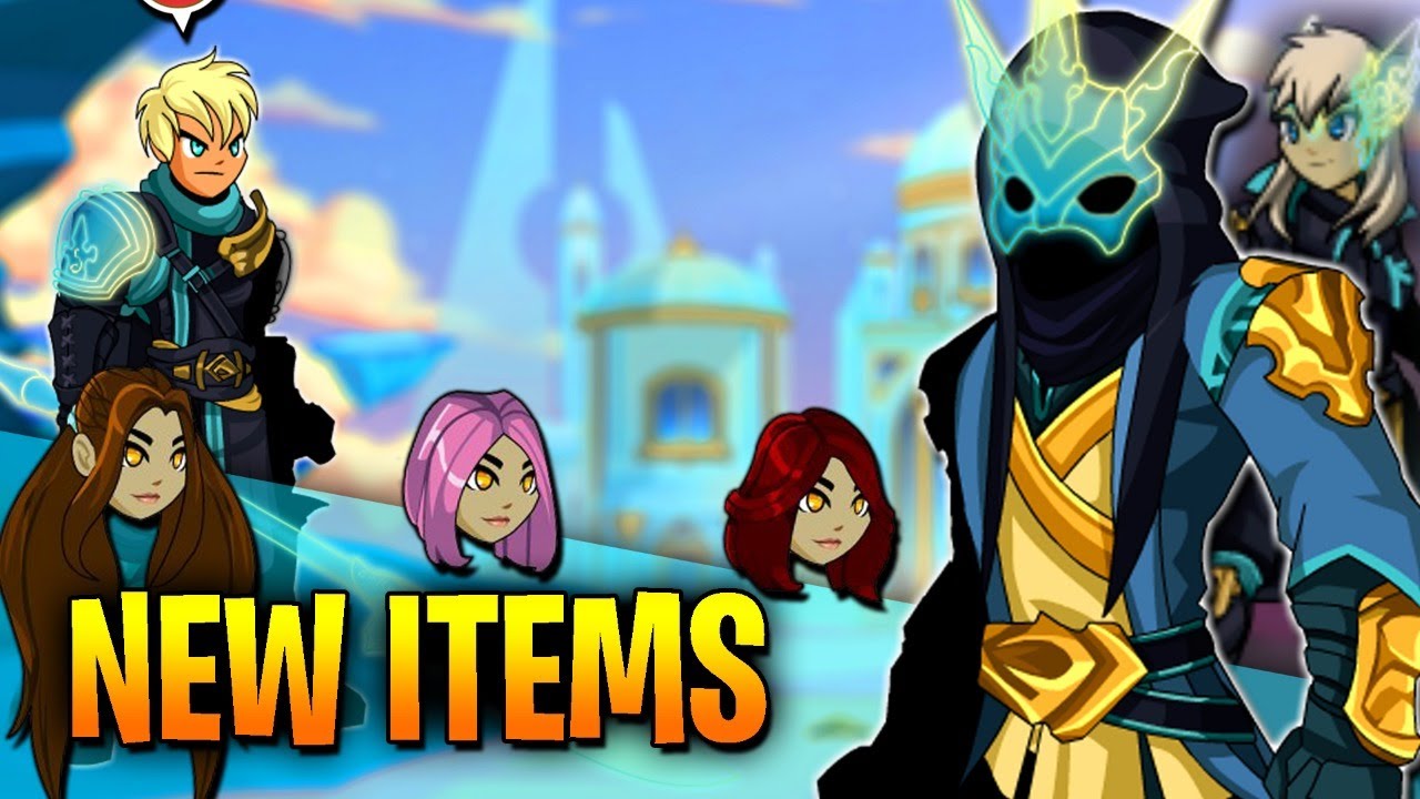 New Rep! Items to farm Hairs and more! (Set Rates) AQW YouTube