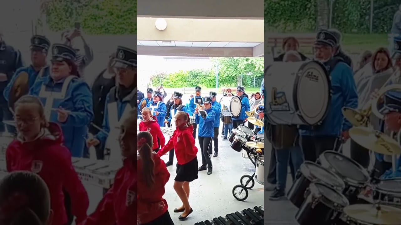 Fanfare de Fay-de-Bretagne bœuf improvisé avec les amis des Gueules Sèches de Limoges