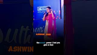 Ashwini John - Three Major  Power to Forgiveness💪💪  #englishspeech #speech #subtitles