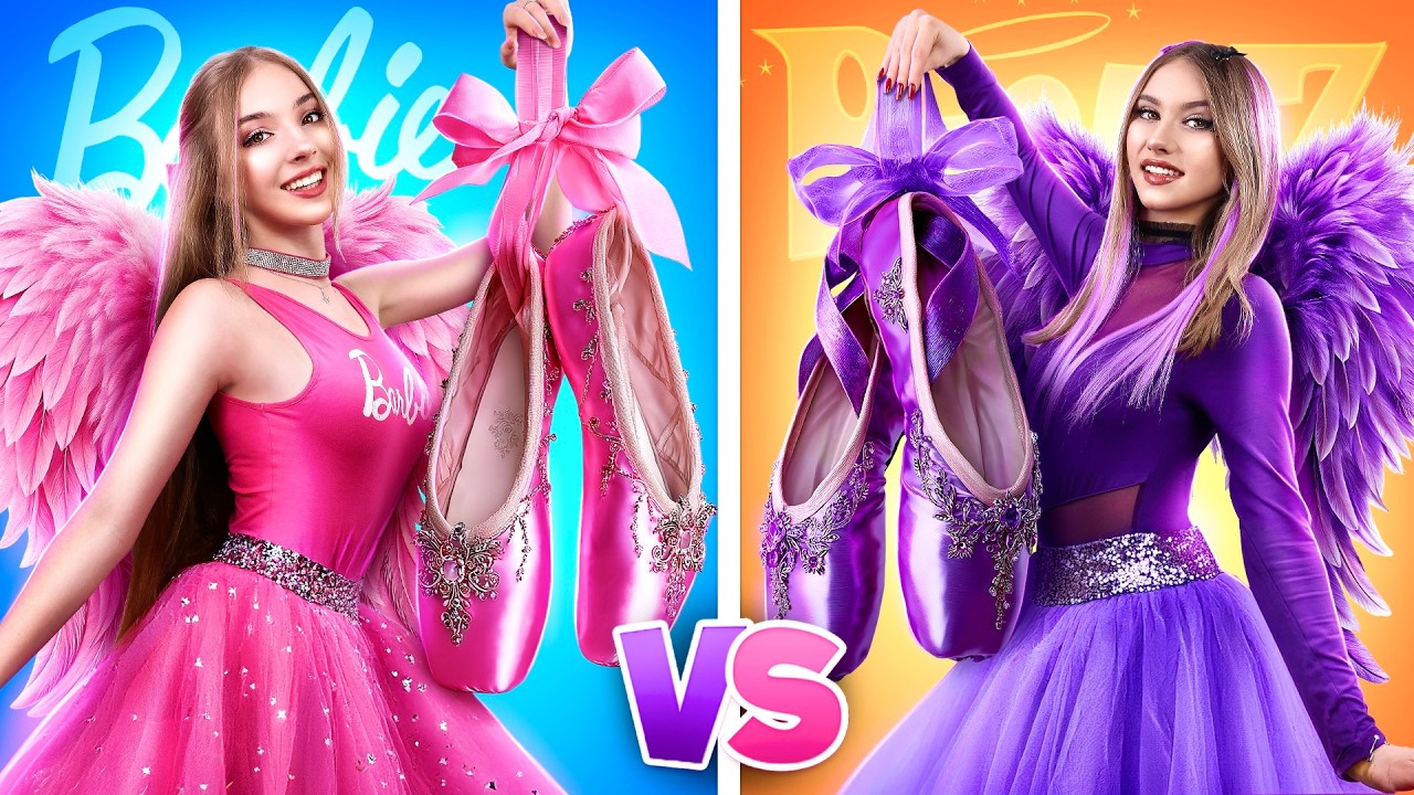 ¡Barbie VS Bratz! Desafío Extremo de Muñecas para Bailarinas