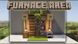 Upgrade Your Survival Base! Easy Furnace Area Tutorial