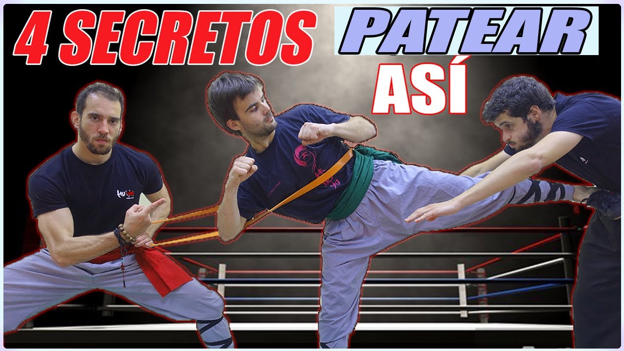 CÓMO PATEAR CON POTENCIA EN ARTES MARCIALES con ESTOS ejercicios.