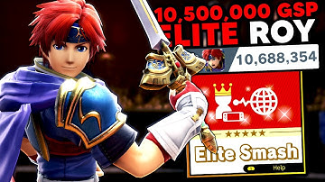 This is what a 10,500,000 GSP Roy looks like in Elite Smash