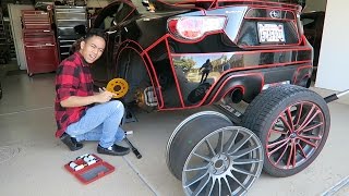 Tron Brz Gets Rims And Spacers