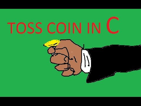 toss coin in C
