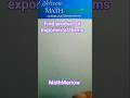 How to find product of exponental terms #MathMarrow