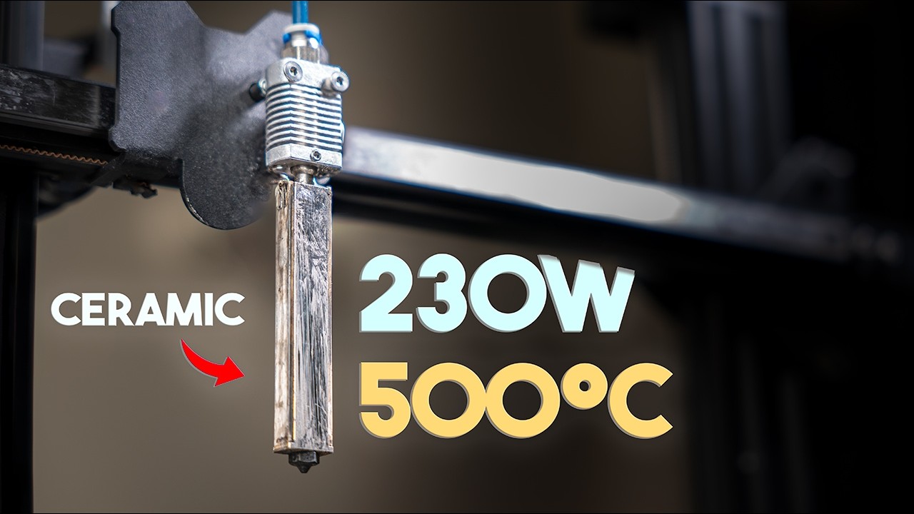 Я построил специальный нагревательный элемент для своего 3D-принтера. Вот чему я научился