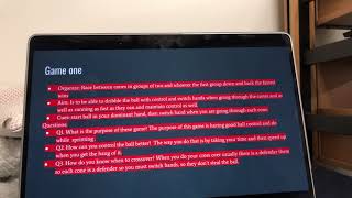 TGFU lesson plan