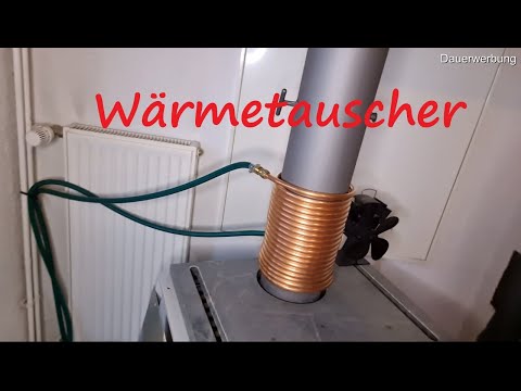 Kaminofen Abgaswärmetauscher selber bauen 