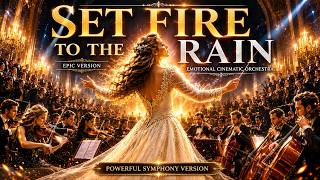 Set Fire to the Rain (Epic Version)  Emotional Cinematic Orchestra