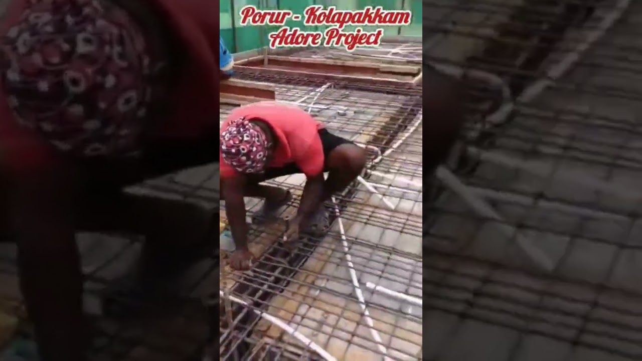 Reinforcement Work In Progress For First Floor Slab On (09-01-26) 