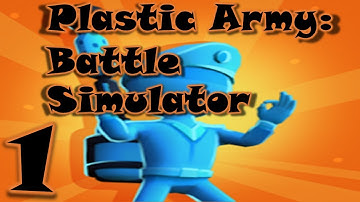Plastic Army Battle Simulator - Gameplay Walkthrough Part 1 (iOS,Android)
