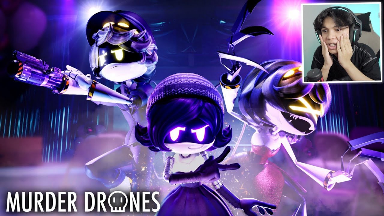 React Murder Drones : Episode 3 - EPISODE MURDER DRONE PALING HORROR ...