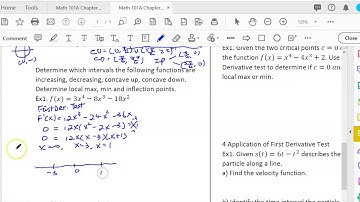 Openstax Calculus Ch 4.5 part 3 Graph and Derivatives