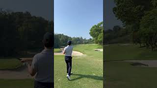 남서울cc 파5 세컨샷