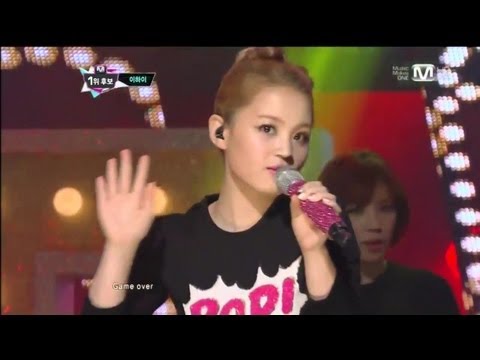 이하이_1,2,3,4(1,2,3,4 by Lee HI@Mcountdown 2012.11.08)