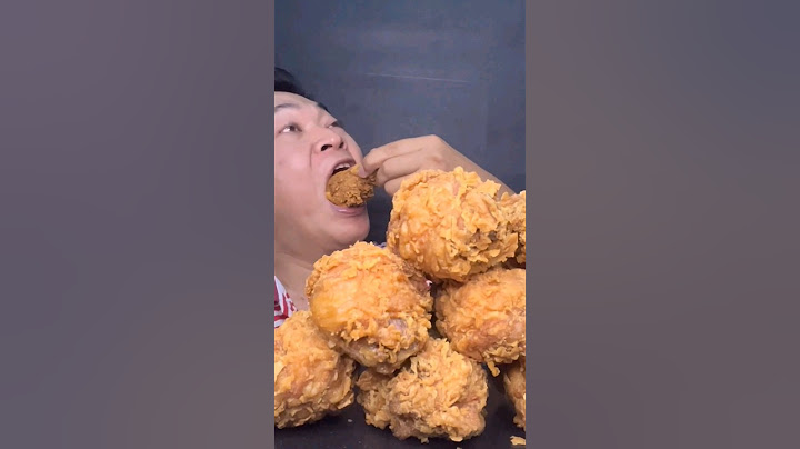 ăn đùi gà rán chỉ trong 1 nốt nhạc, Fried Chicken Mukbang, #shorts #viral #viralchicken