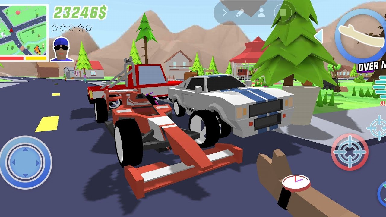 Dude Theft Wars Open World by Poxel Studios F1 CAR