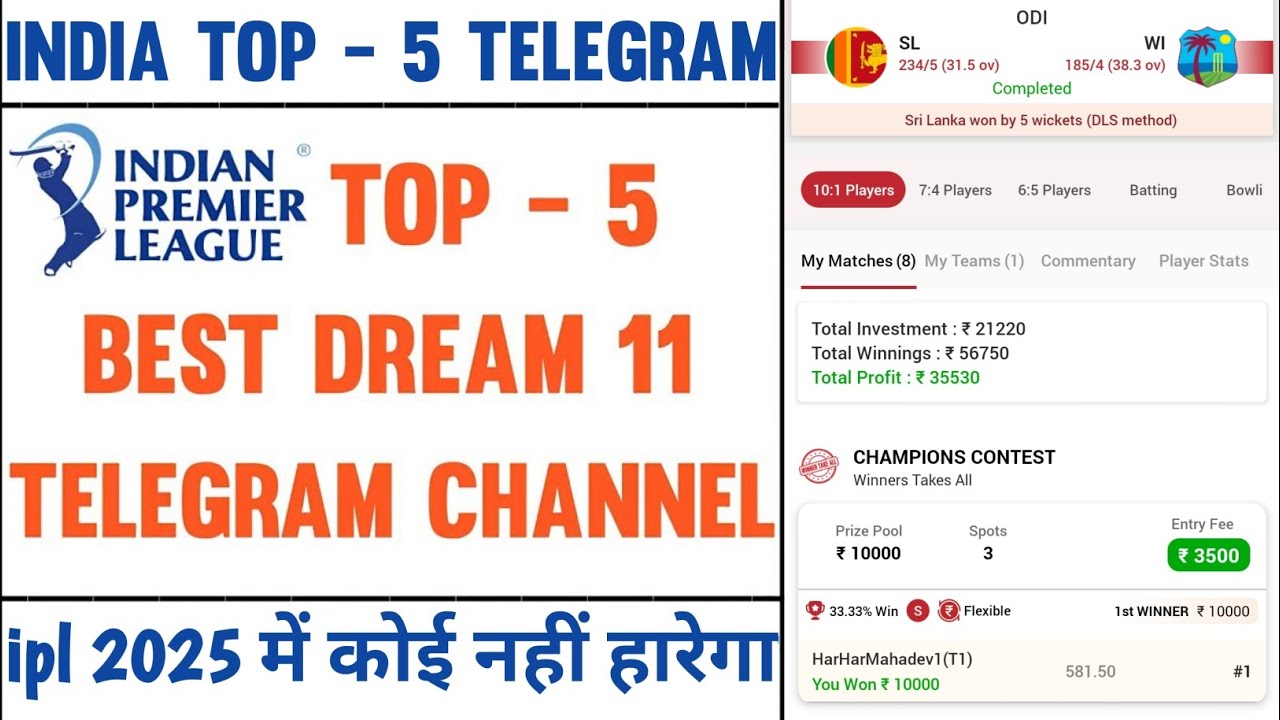 top-5-best-telegram-channel-ipl-2025-dream11-winning-telegram