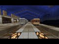 MineCraft real train mod test which train is faster: Electric or Diesel?