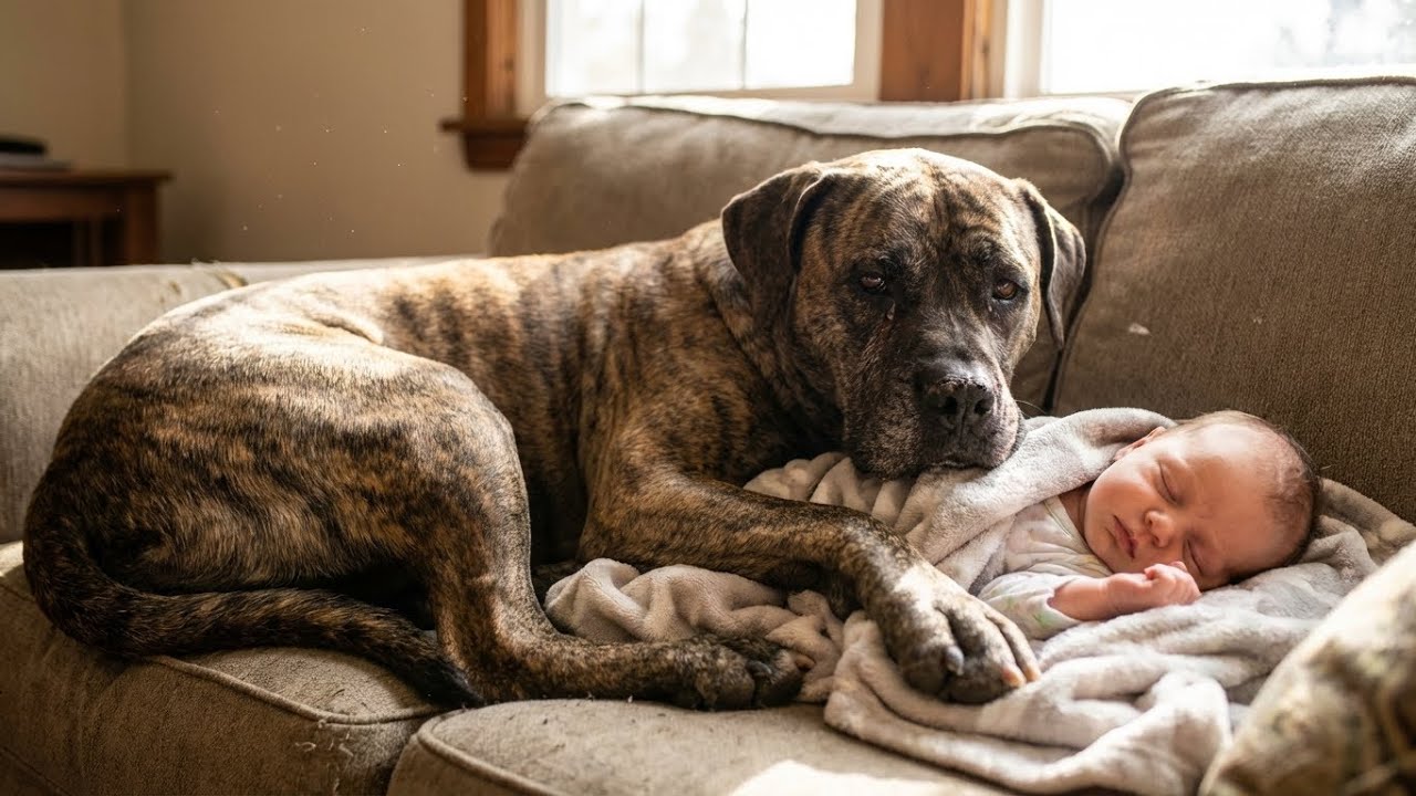 Would You Trust a Dog That Looks Like This With Your Baby?