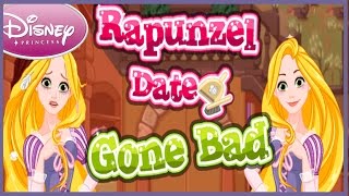 Disney Princess Rapunzel Date Gone Bad Cleaning Video Game For Kids screenshot 5