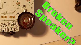 LETS FIX IT - Gameboy Color Speakers!