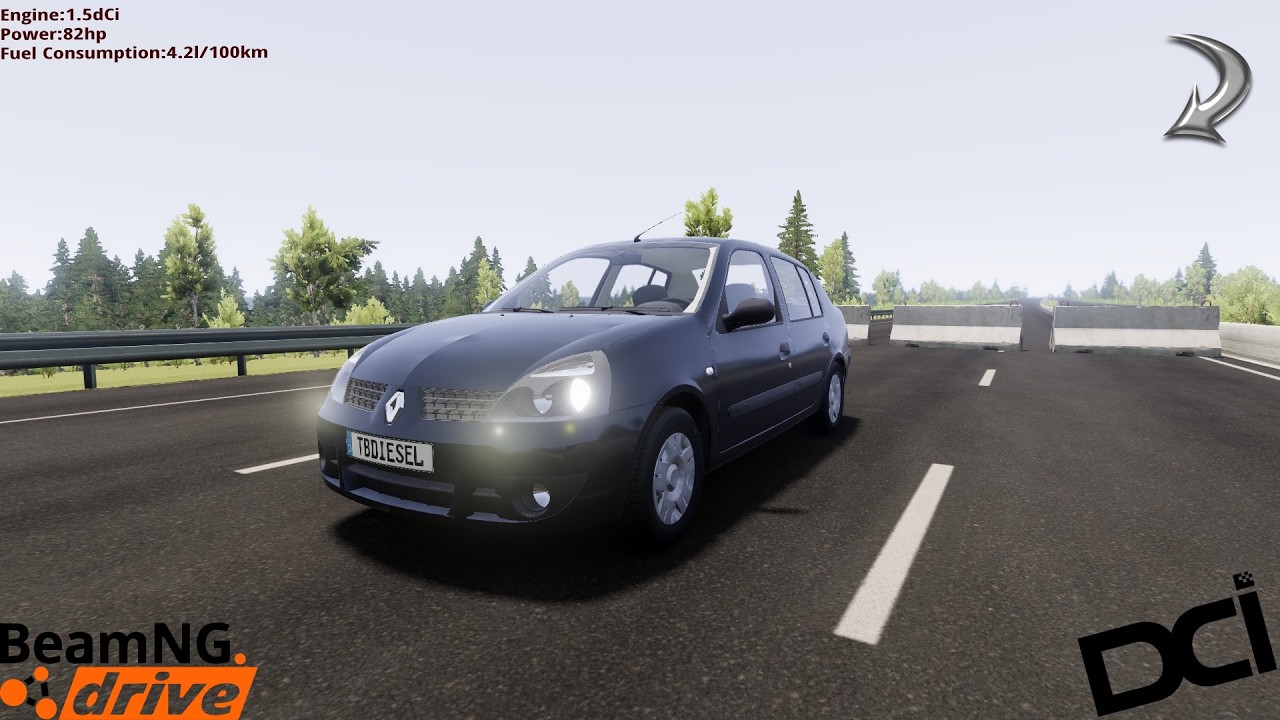 BeamNG Drive - Renault Clio/Symbol 1.5dCi