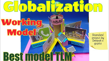 Globalization working model #globalization #globalisation #schoolproject #besttlm #innovativeproject