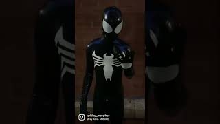 Latex Symbiote Spider-Man Cosplay