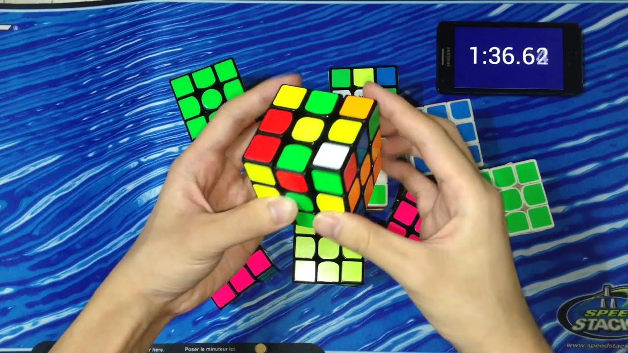 Relay - 10 3x3 Rubik's cubes | 