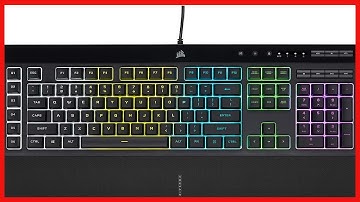 CORSAIR K55 RGB PRO Dynamic RGB Backlighting   Six Macro Keys with Elgato Stream Deck Software