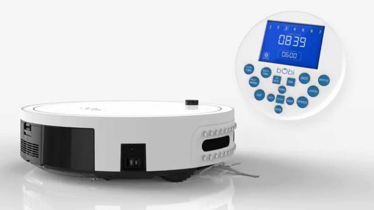 bObi Robotic Vacuum Cleaner and Mop | Remote Control