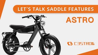 LET'S TALK SADDLE FEATURES