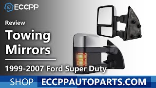 ECCPP 1999-2007 Ford Super Duty Towing Mirrors Review