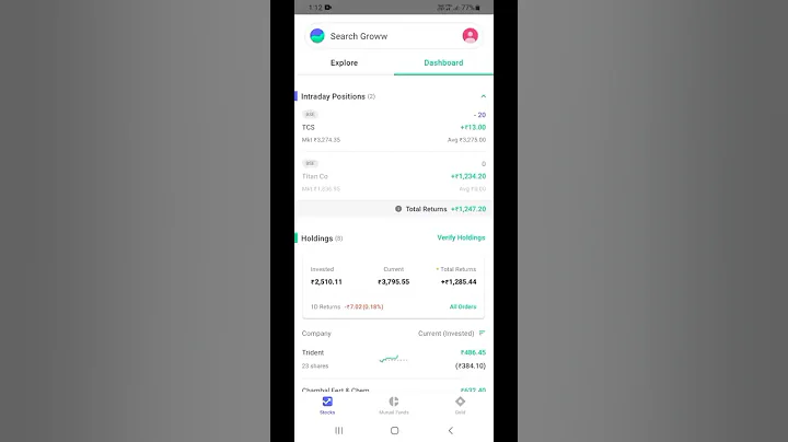 intraday trade groww app | 1k profit trading share market | mutual fund