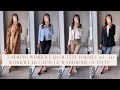 5 spring workwear outfit formulas  10 workwear capsule wardrobe outfits  whatemwore