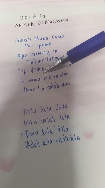 Dola Lyrics (Angga Dermawan) | ElySisters | SUBSCRIBE