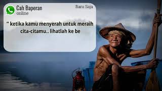 story wa sedih perjuangan seorang ayah....