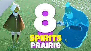 All 8 Spirit Locations in Daylight Prairie | Ancestors Constellation | Sky COTL