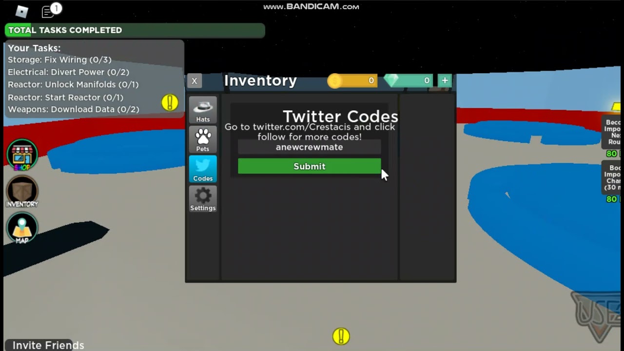ROBLOX ALL NEW AMONGST US CODES 2022 YouTube 
